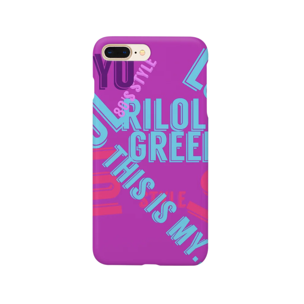 RILOLKIの80's RILOLKI スマホケース