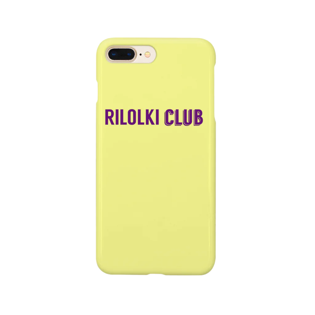 RILOLKIのRILOLKI  CLUB YELLOW Smartphone Case