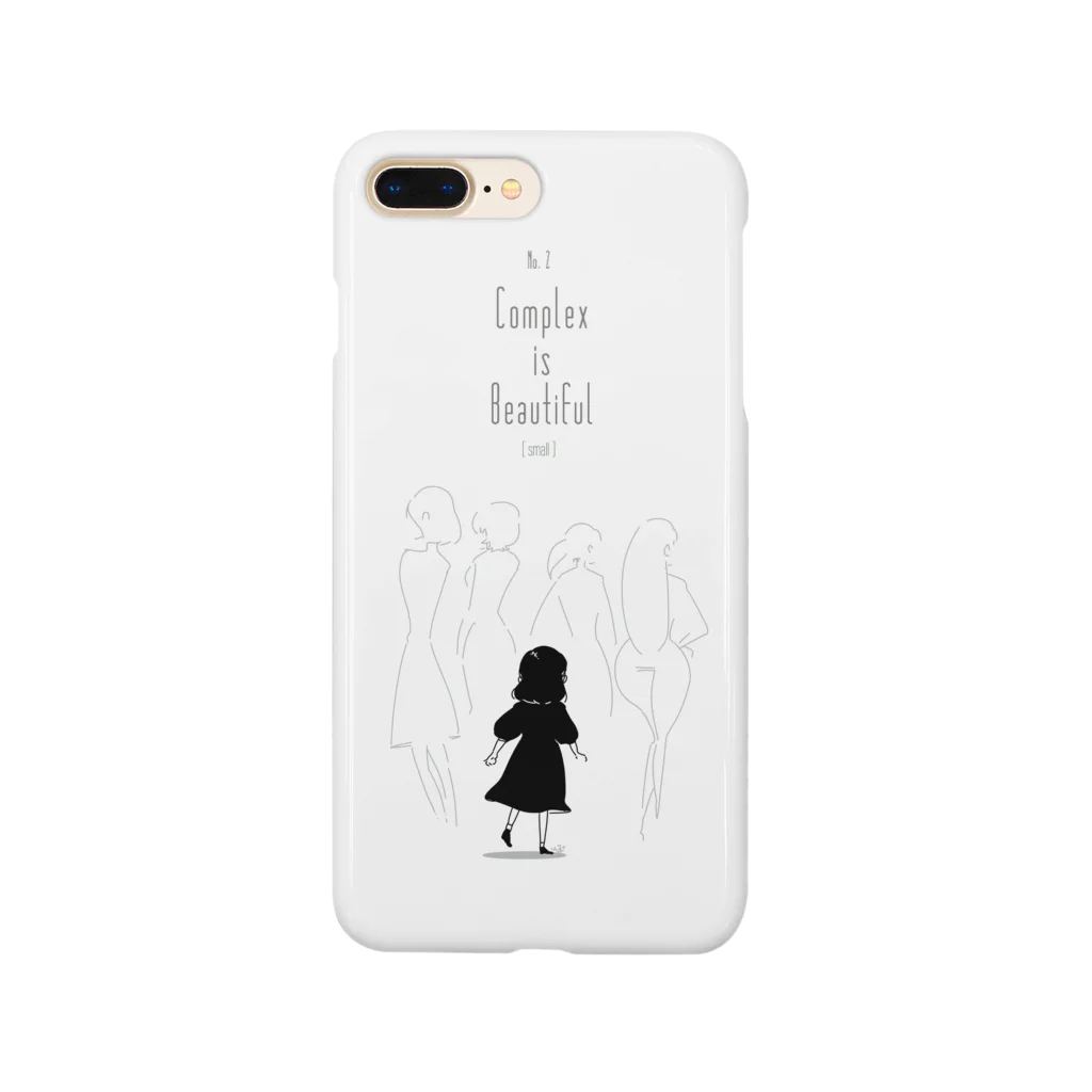 ぷんモールのsmall lady Smartphone Case