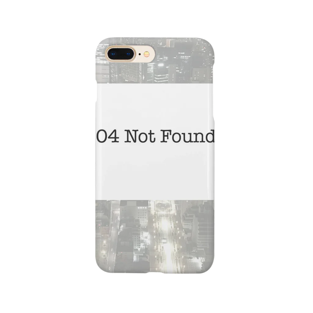 techfesの404 Not Found Smartphone Case