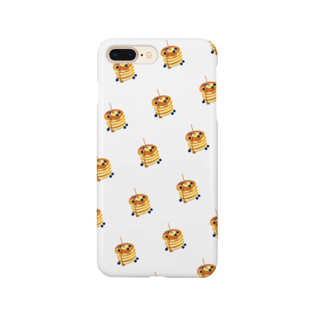 コロネのパンケーキ柄 Smartphone Case