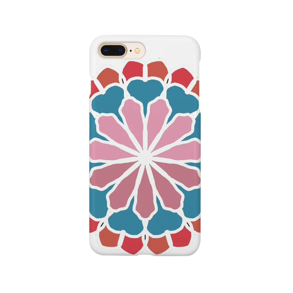 林檎商店🍎🍎の花柄 Smartphone Case