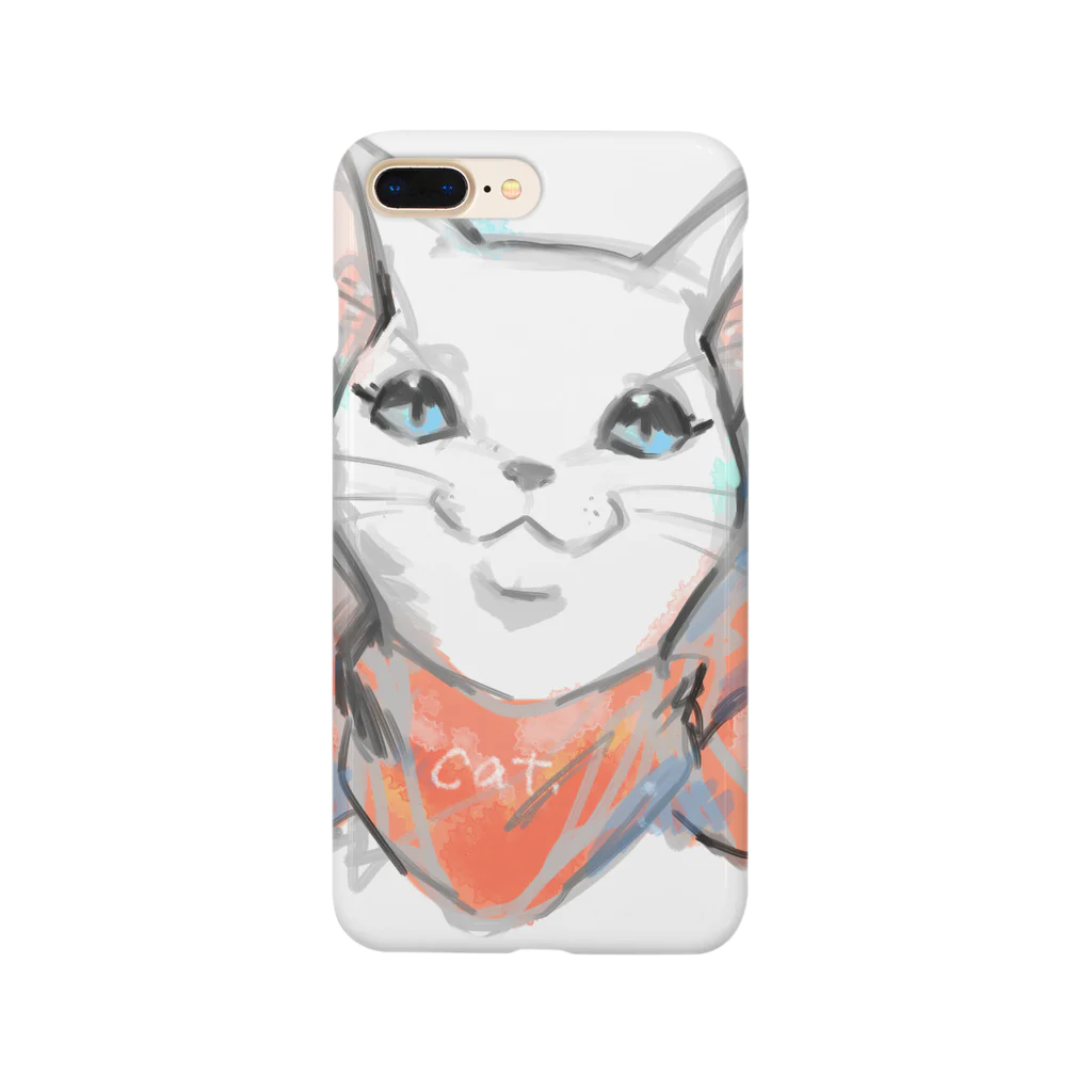 まろまゆのcat. Smartphone Case