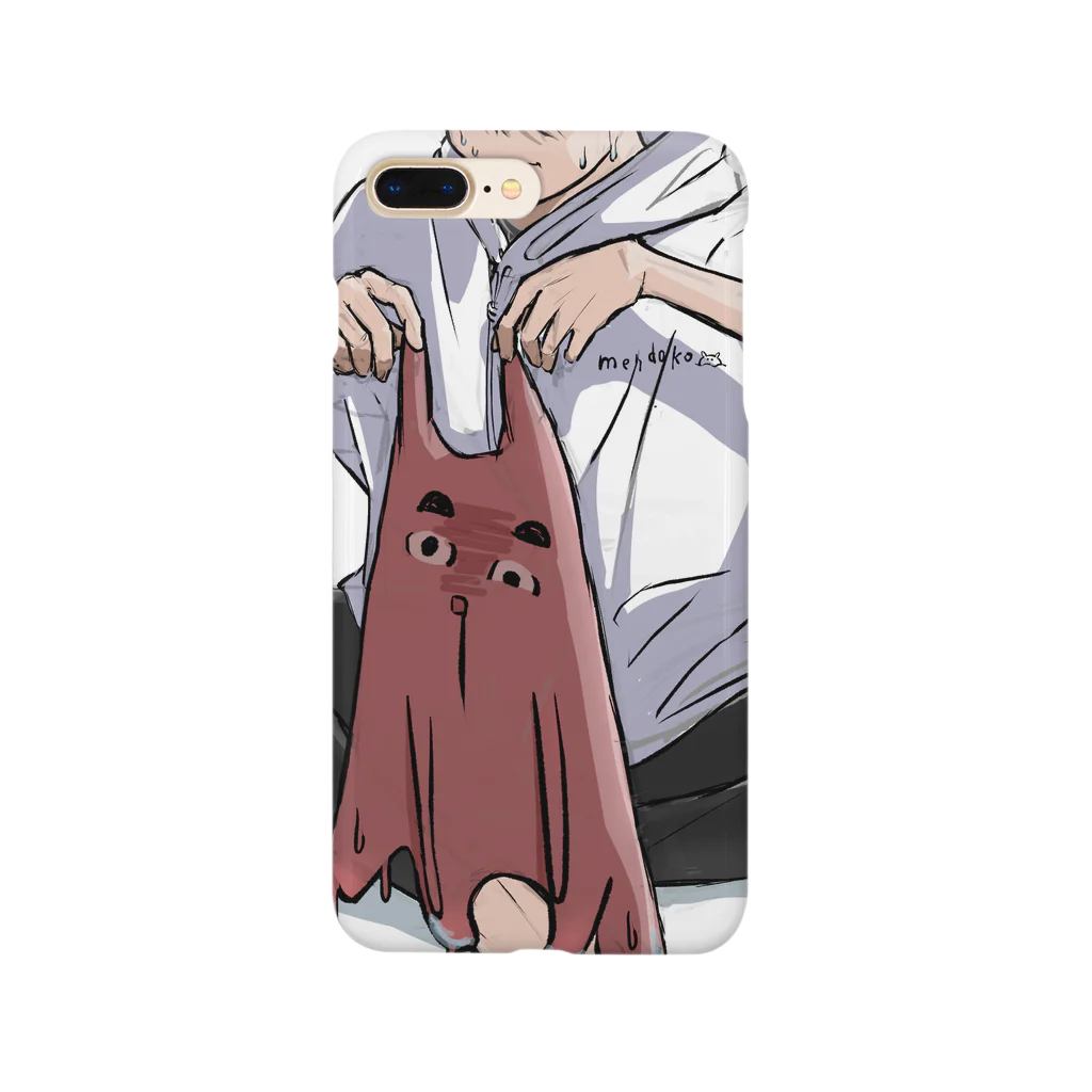 ふちょまゆの間違えて洗濯されためんだこ Smartphone Case