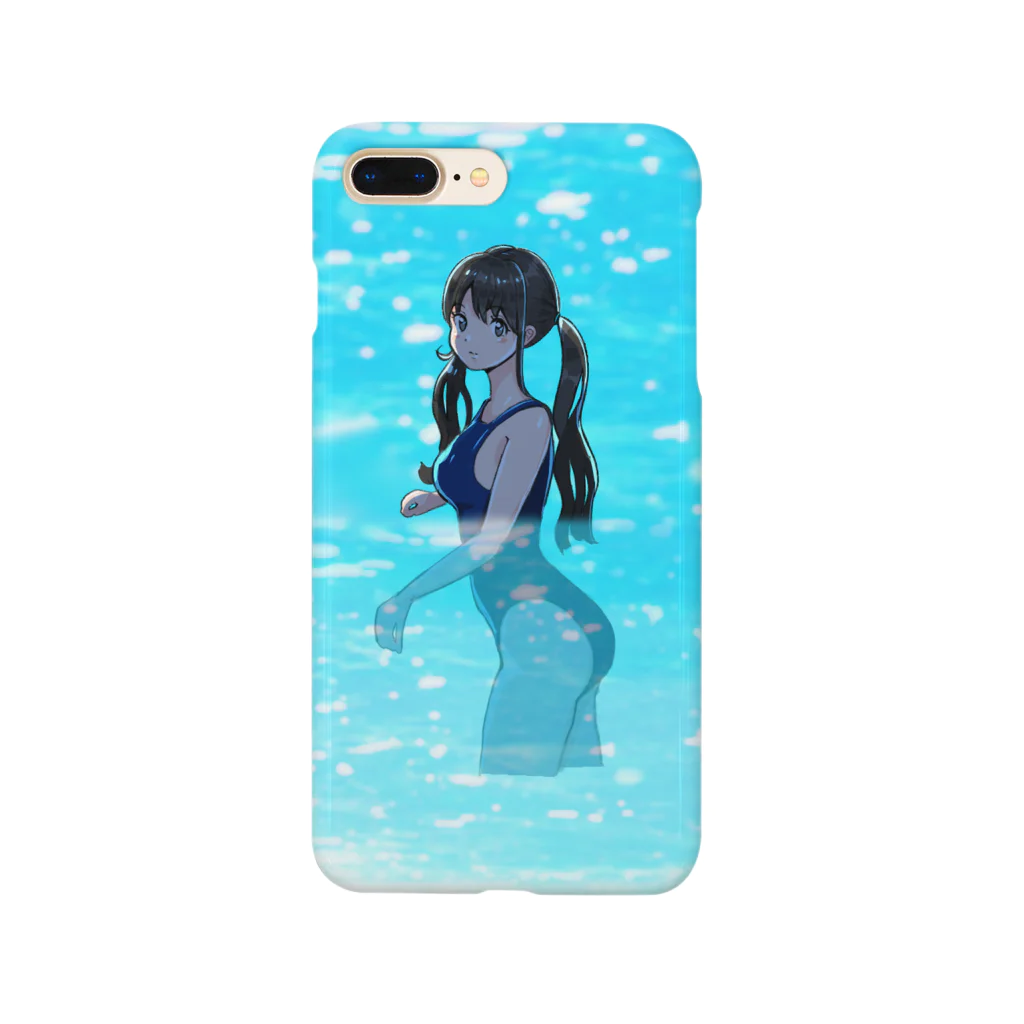 ぴんころのスクール水着の女の子 Smartphone Case