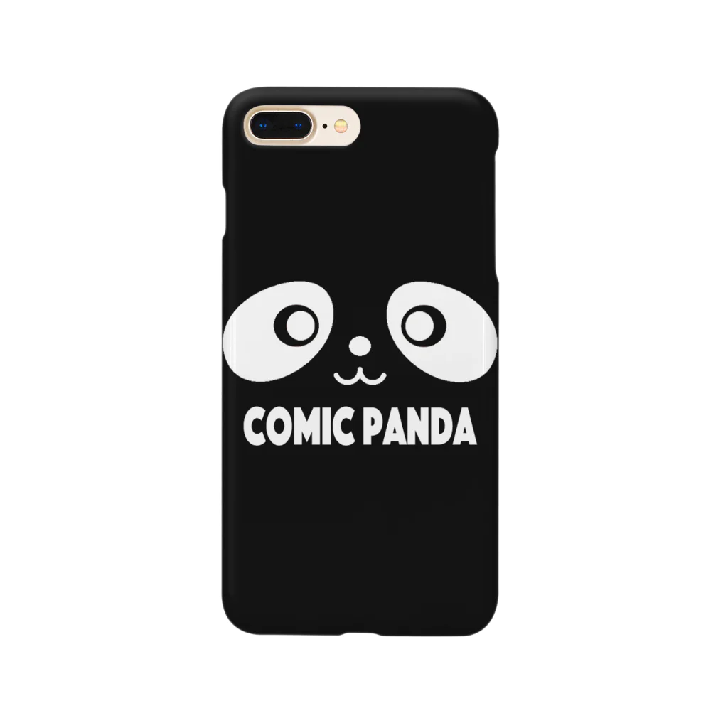 🐼コミックパンダ🐼【オンラインショップ】のパンダくんの顔 Smartphone Case