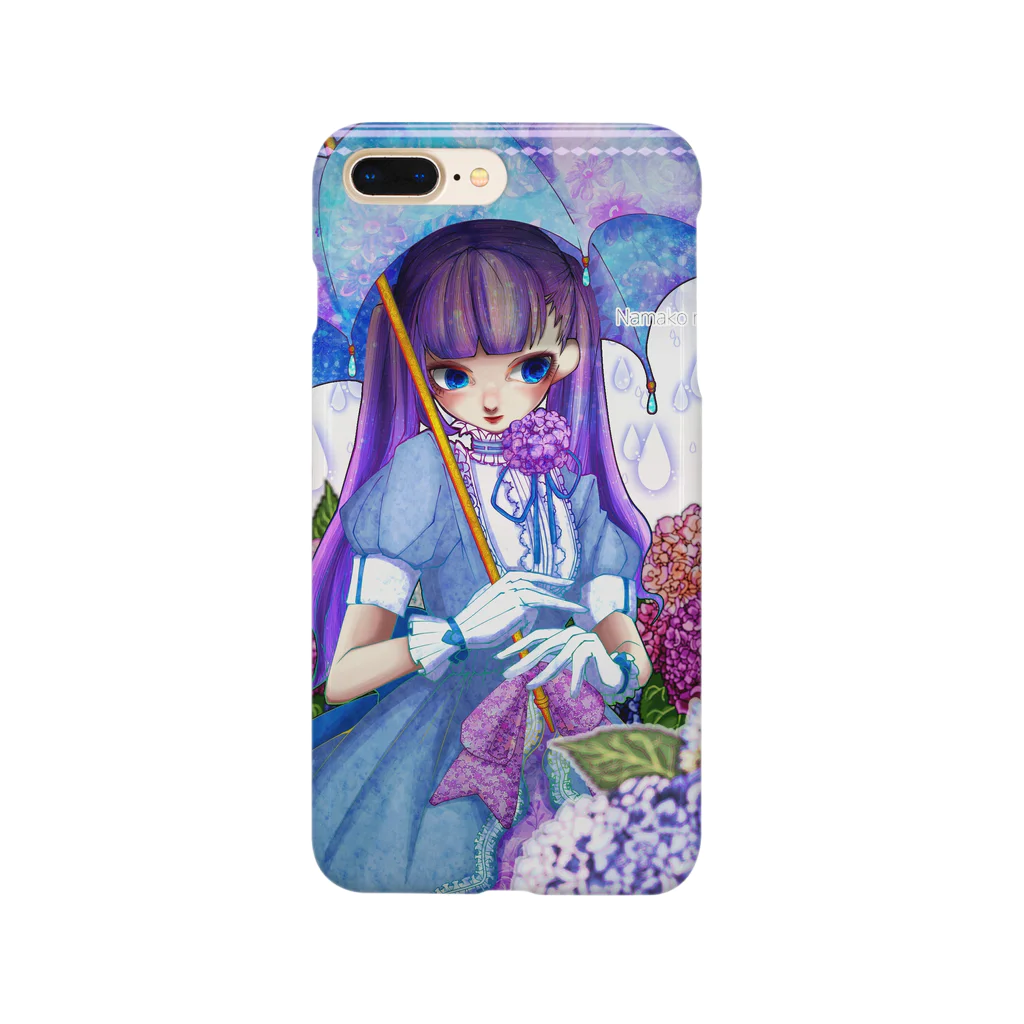 なまこの酢漬けアイテムの雨子ちゃん Smartphone Case