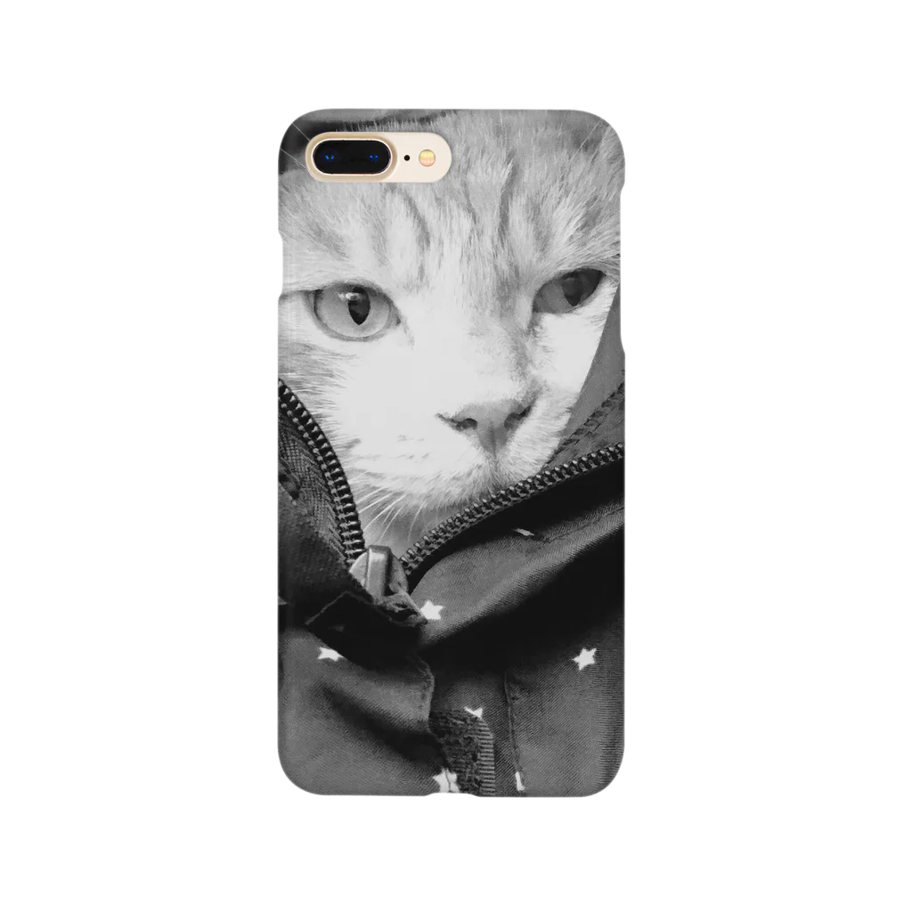 あおのパーカー猫 Smartphone Case