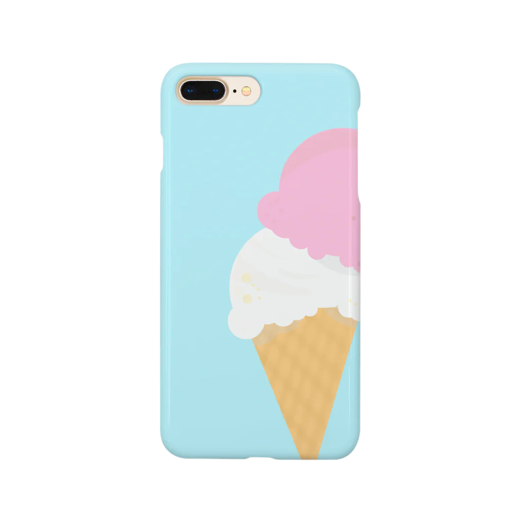 けーきだいすき！のアイスだいすき Smartphone Case