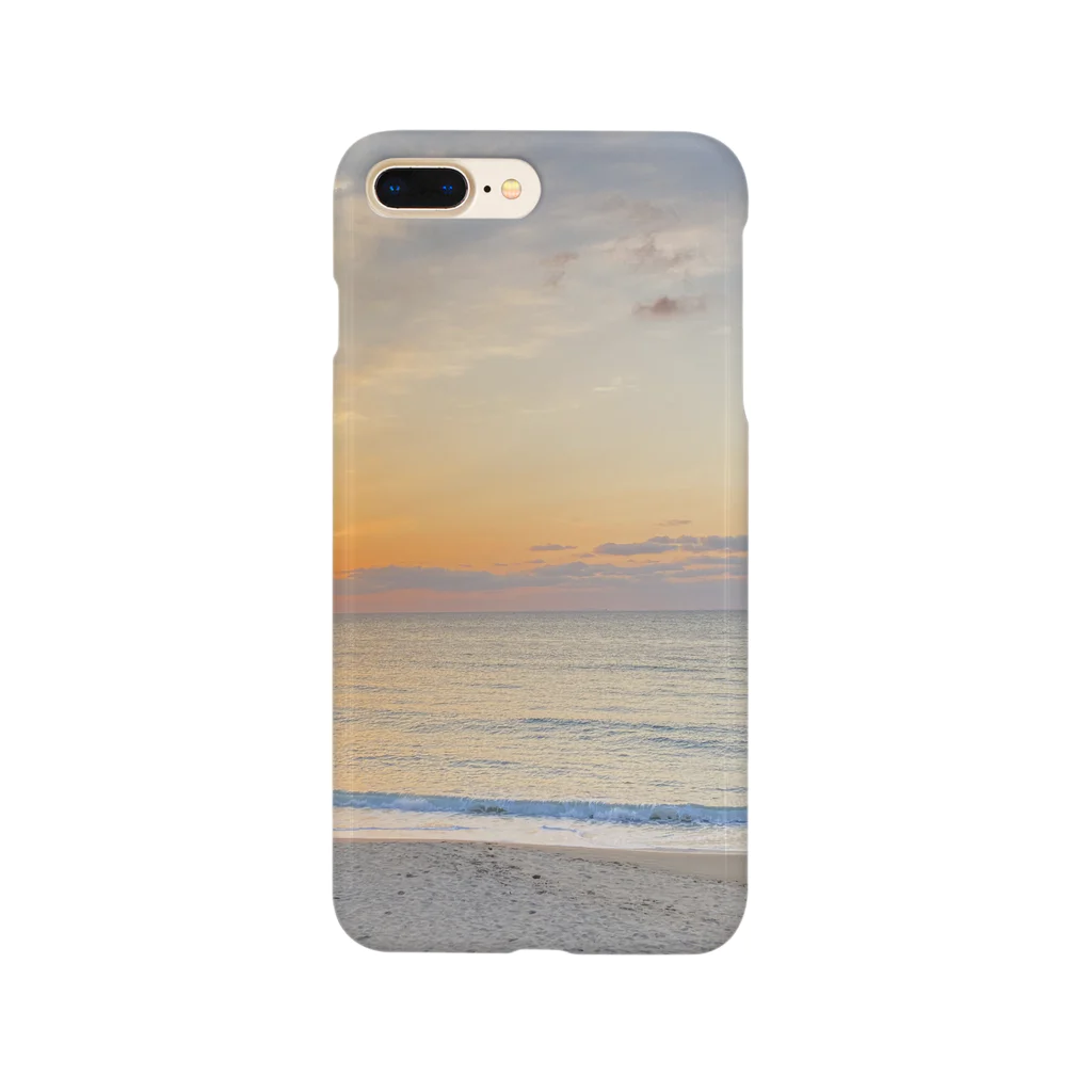 momo_flのsunset_1 Smartphone Case