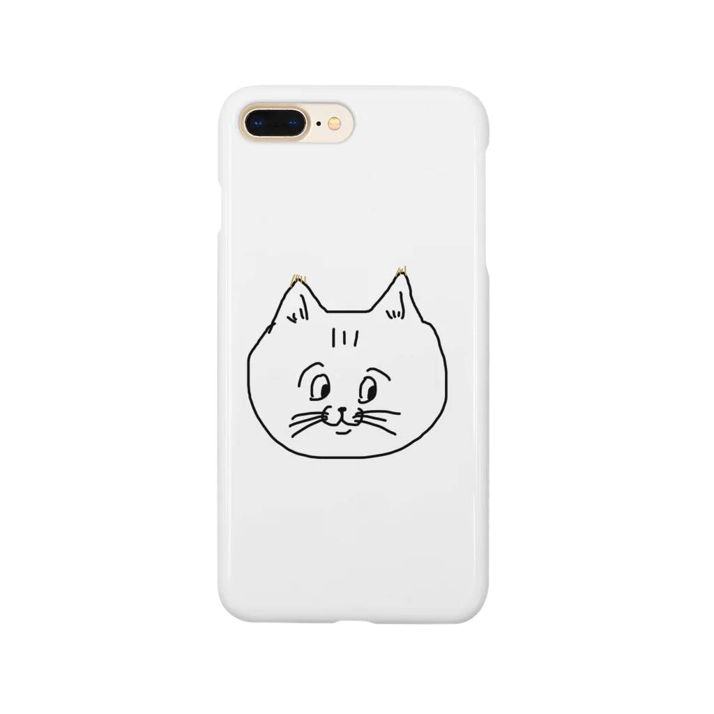 ぷーやんの耳の先っぽふさふさねこ Smartphone Case