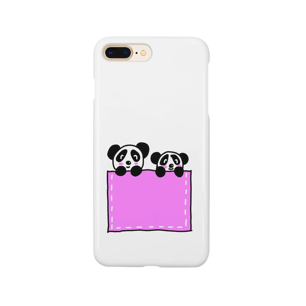 それいゆの仲良し親子シリーズ（パンダさん） Smartphone Case