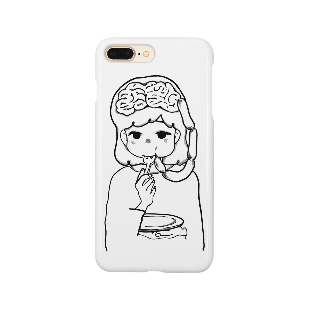 ヤマモトカヤコの脳みソーセージ Smartphone Case