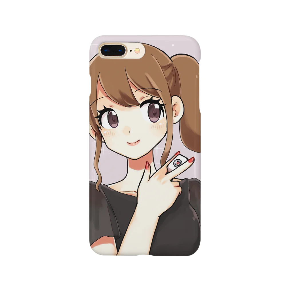 長井 夏の麻雀ガール Smartphone Case