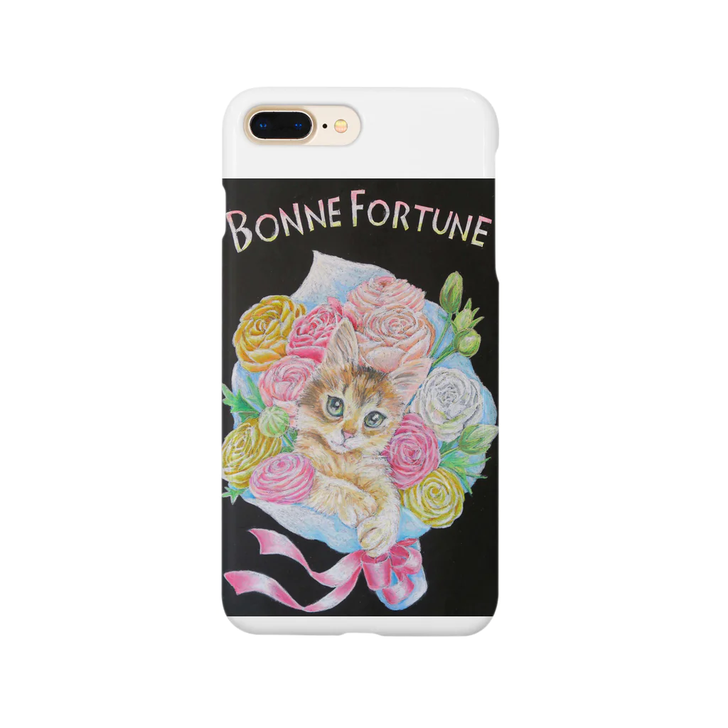 Ａｔｅｌｉｅｒ　Ｈｅｕｒｅｕｘのしあわせのねこの花束 Smartphone Case