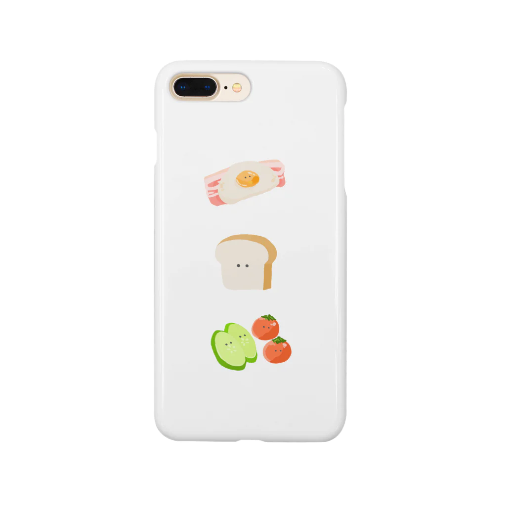 75chキッチンの朝食　洋 Smartphone Case