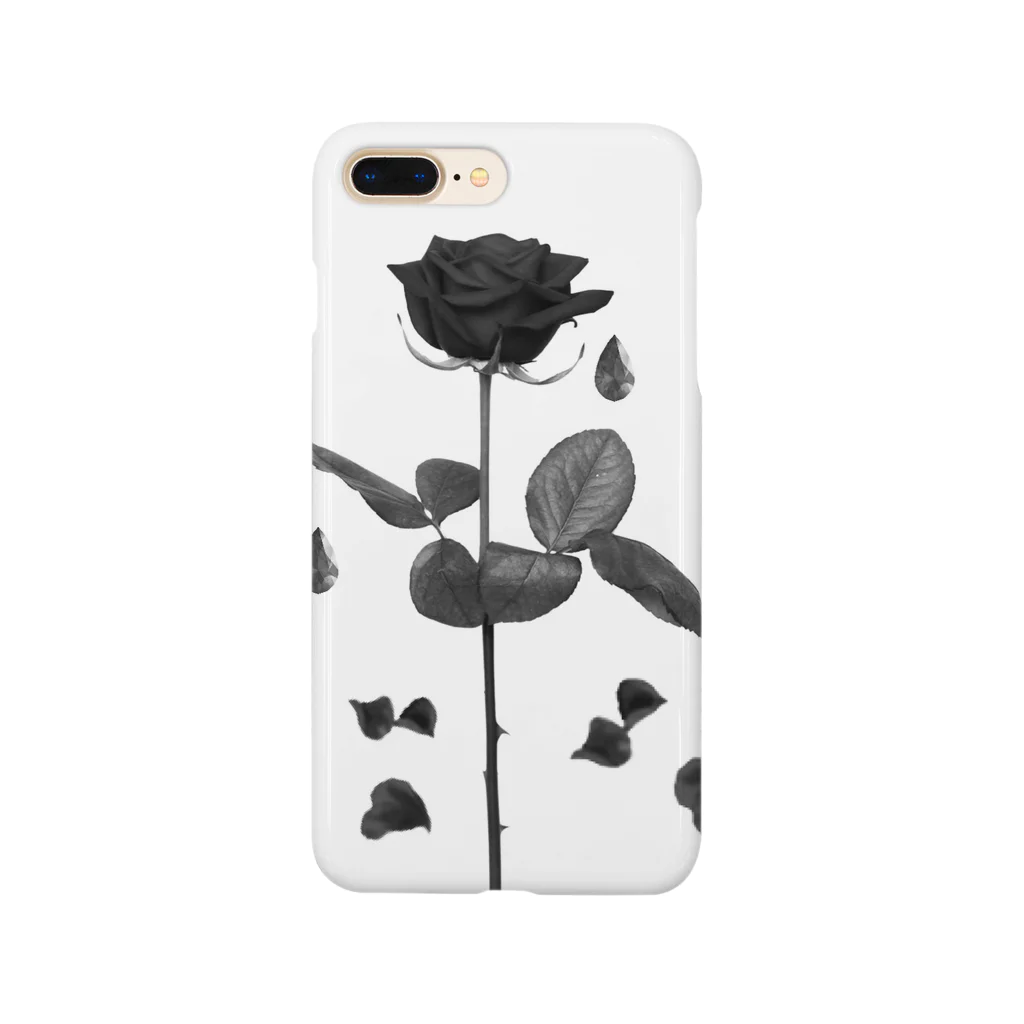 Darkness and individualityのRose Smartphone Case