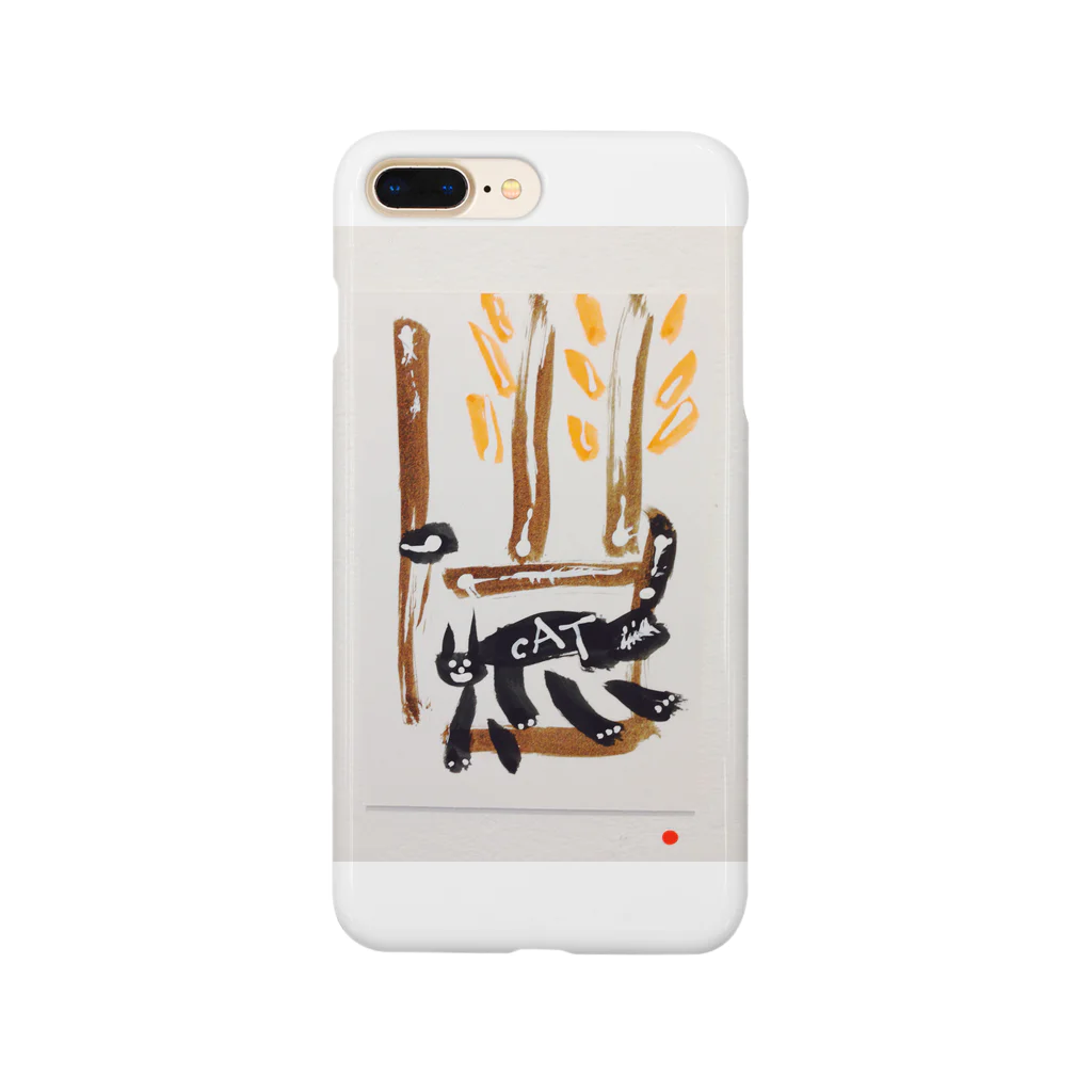 coppepan_brothersのCat&Nyao&Nyaon🌟🌽🍅🎃🌟 Smartphone Case