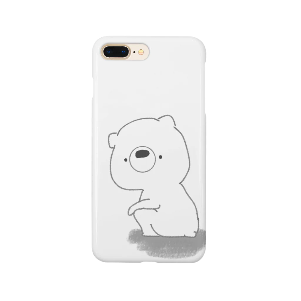 しろえんぴつ✏︎のおーくんちょこんケース Smartphone Case