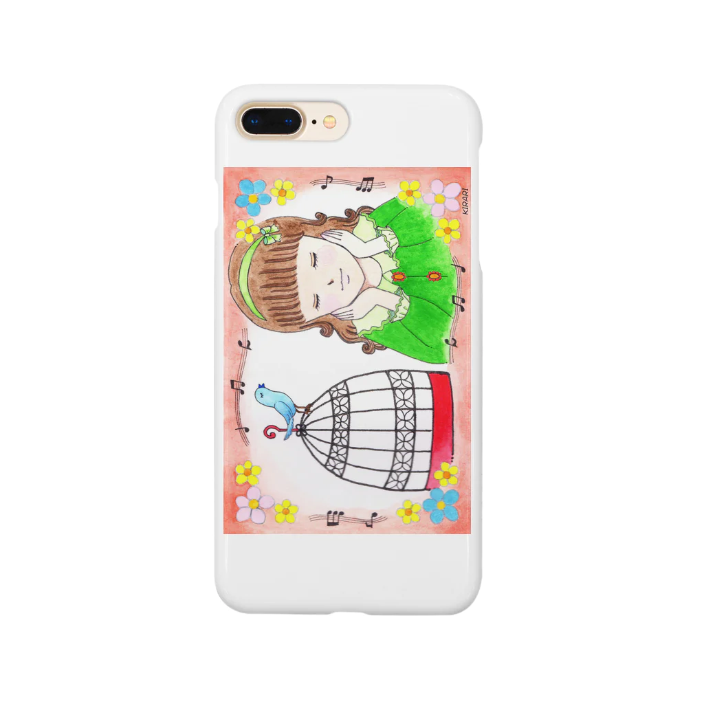 KIRARIの夢色雑貨屋さんの「私の青い鳥」 Smartphone Case