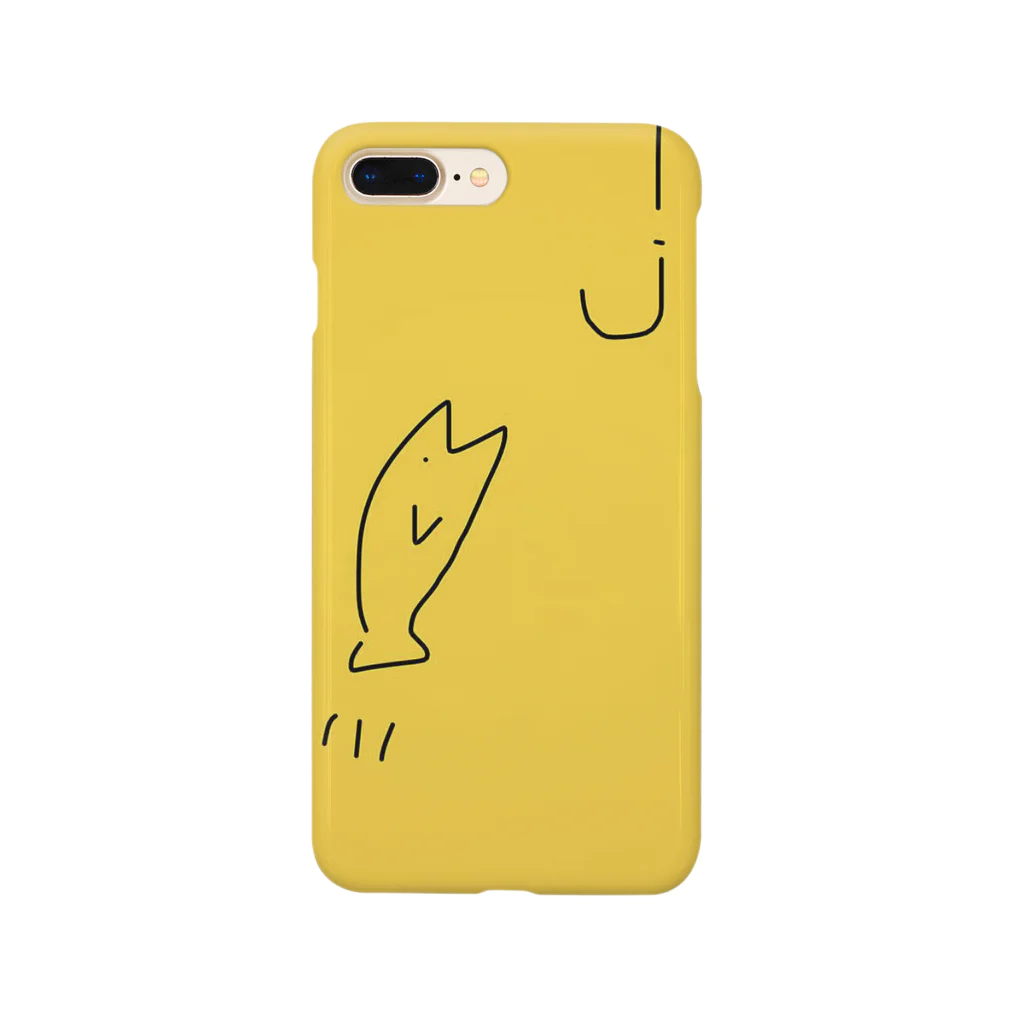 ねぎマグロ専門店のサカナが釣れる15秒前 Smartphone Case