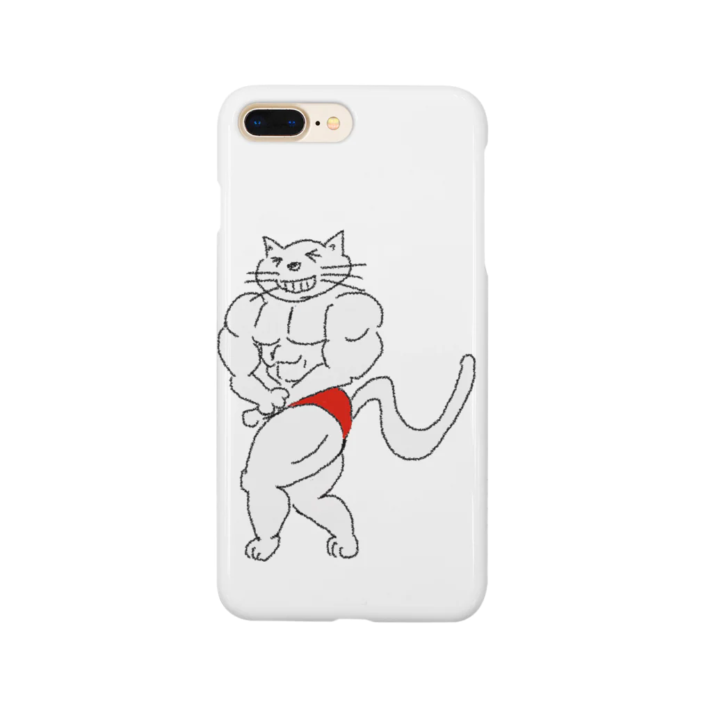 地域猫　那珂川 ねこ ネットワークの猫ニャッチョ💪(KAZU) Smartphone Case