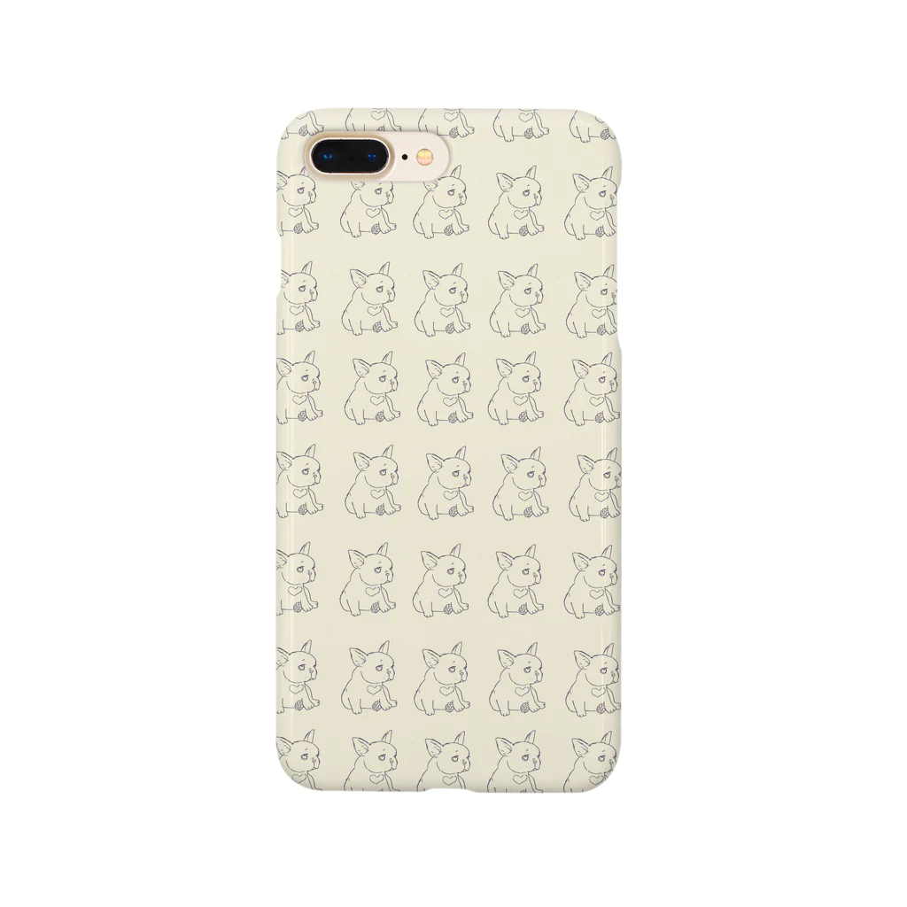 non.FuLFiLLのフレンチブルちゃん Smartphone Case