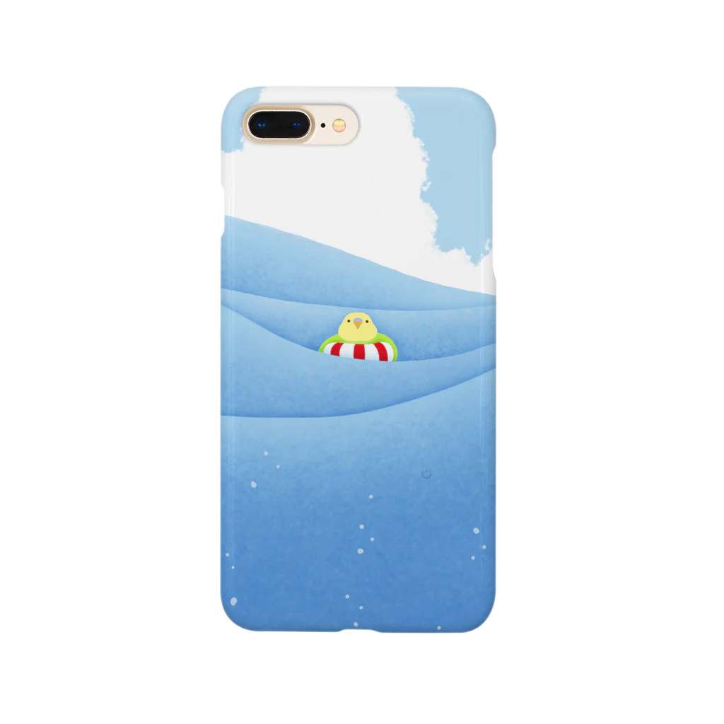 中原じゅん子グッズ店のぷかぷかインコ Smartphone Case