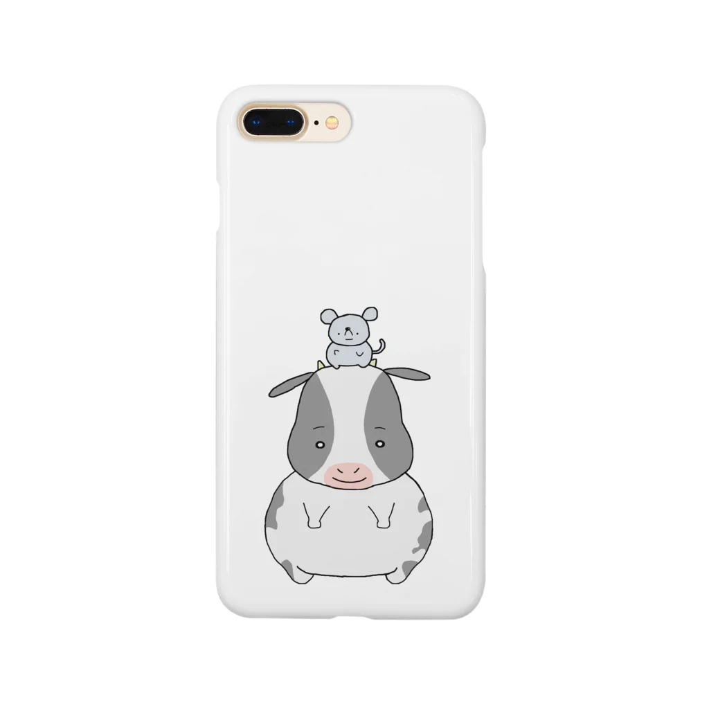 TSUNETANのネズミとウシ Smartphone Case