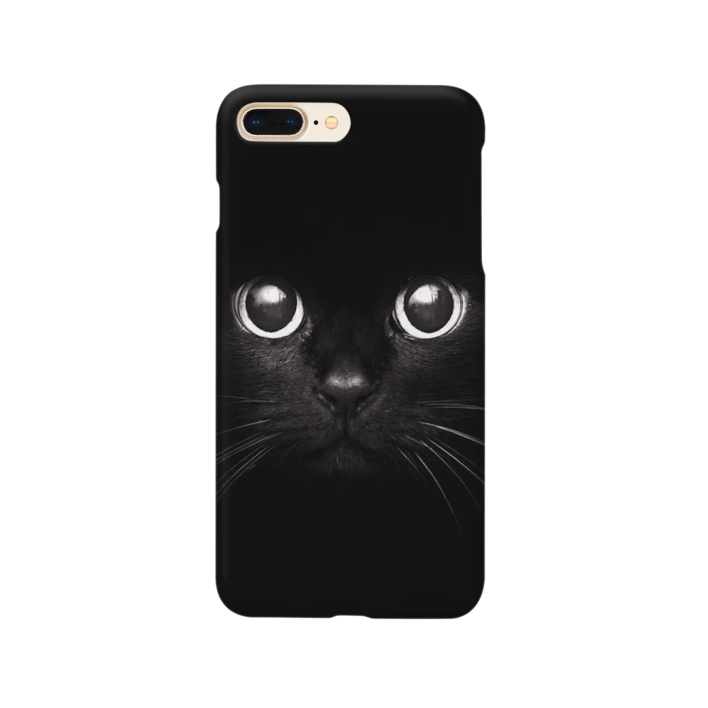 Darkness and individualityのBlack Cat Smartphone Case