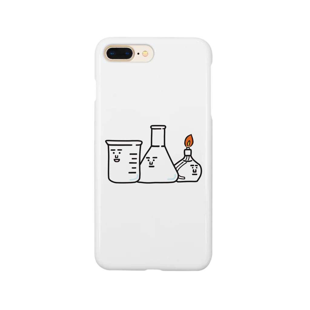 うえたに夫婦のビーカーくんとそのなかまたちロゴ Smartphone Case