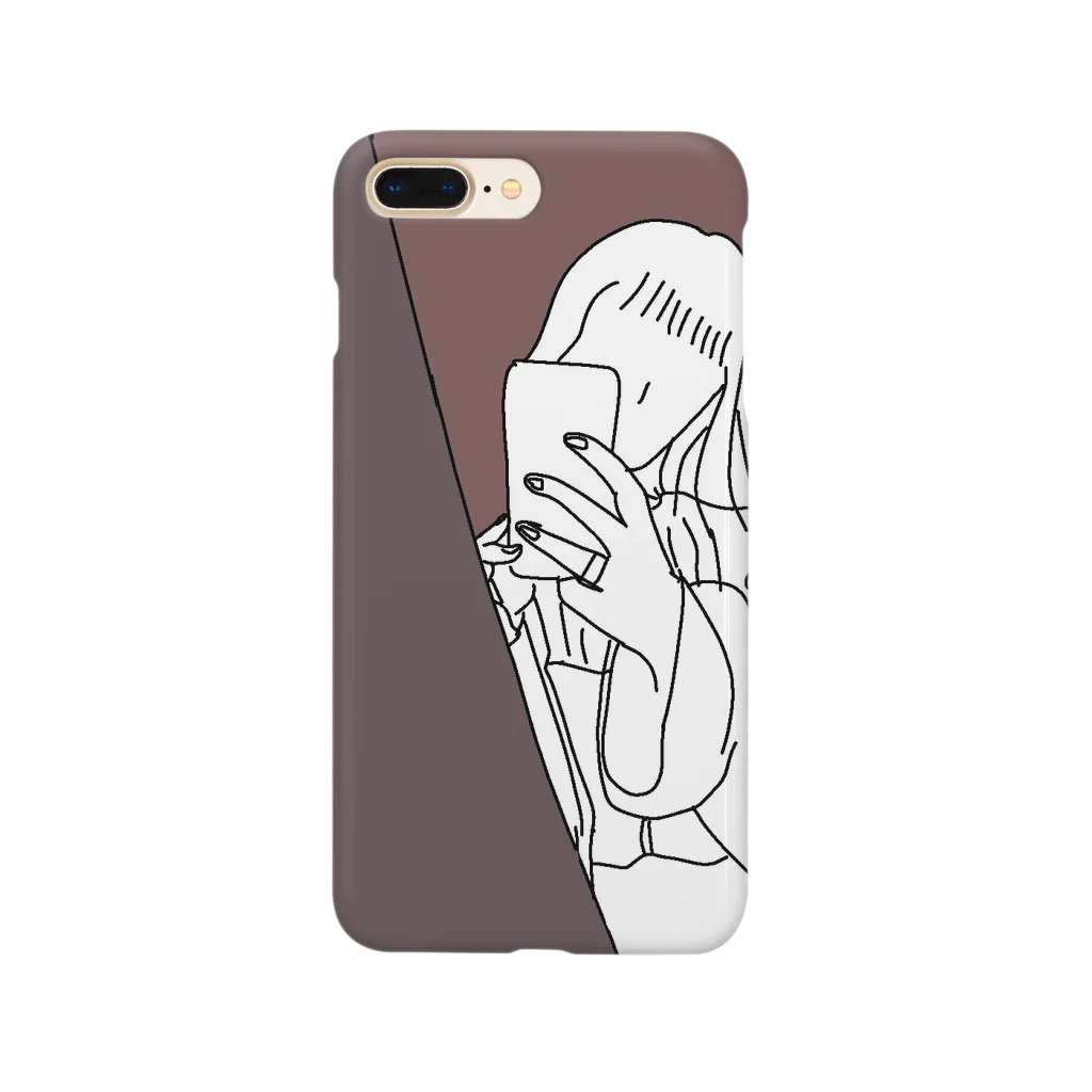 no nameの隠れ Smartphone Case