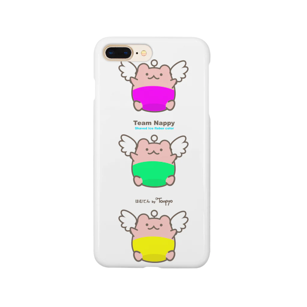 Tonpyoのはむてん(Team Nappy、縦) Smartphone Case