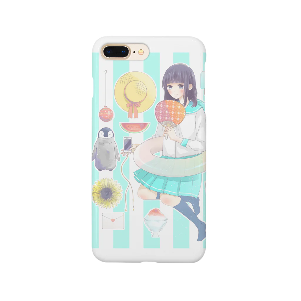 ꜀(.௰. ꜆)꜄もふもふ屋のSUMMER Smartphone Case