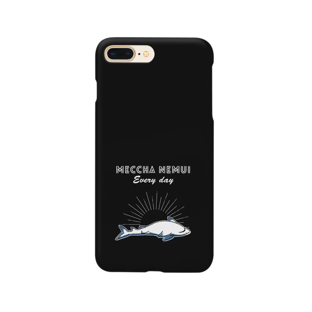 屋台 urukaのMECCHA NEMUI さめ Smartphone Case