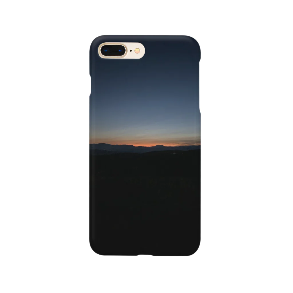 adg2020の夕焼けスマホケース Smartphone Case