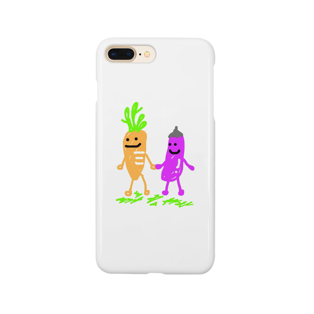 うめめ。のにんじんくんとなすびさん Smartphone Case