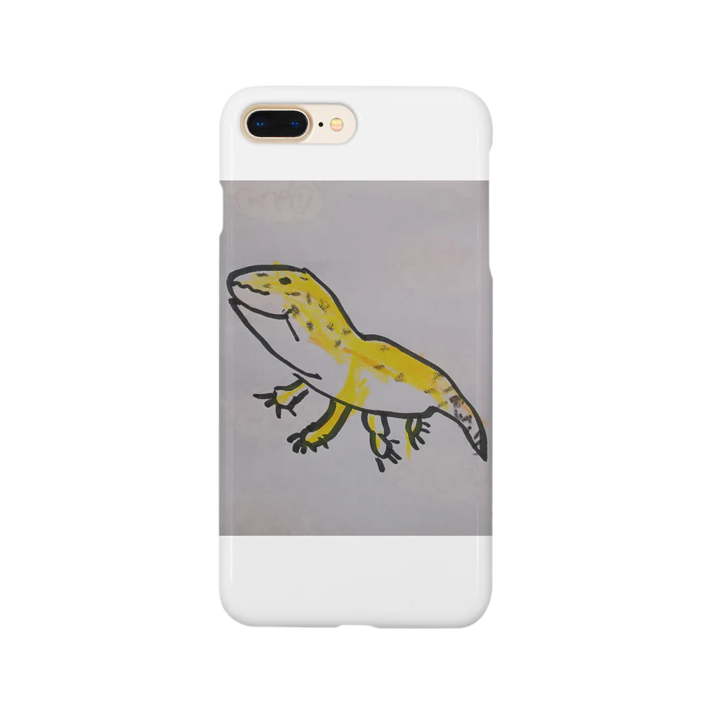 いきものショップのレオパードゲッコウのレオくん Smartphone Case