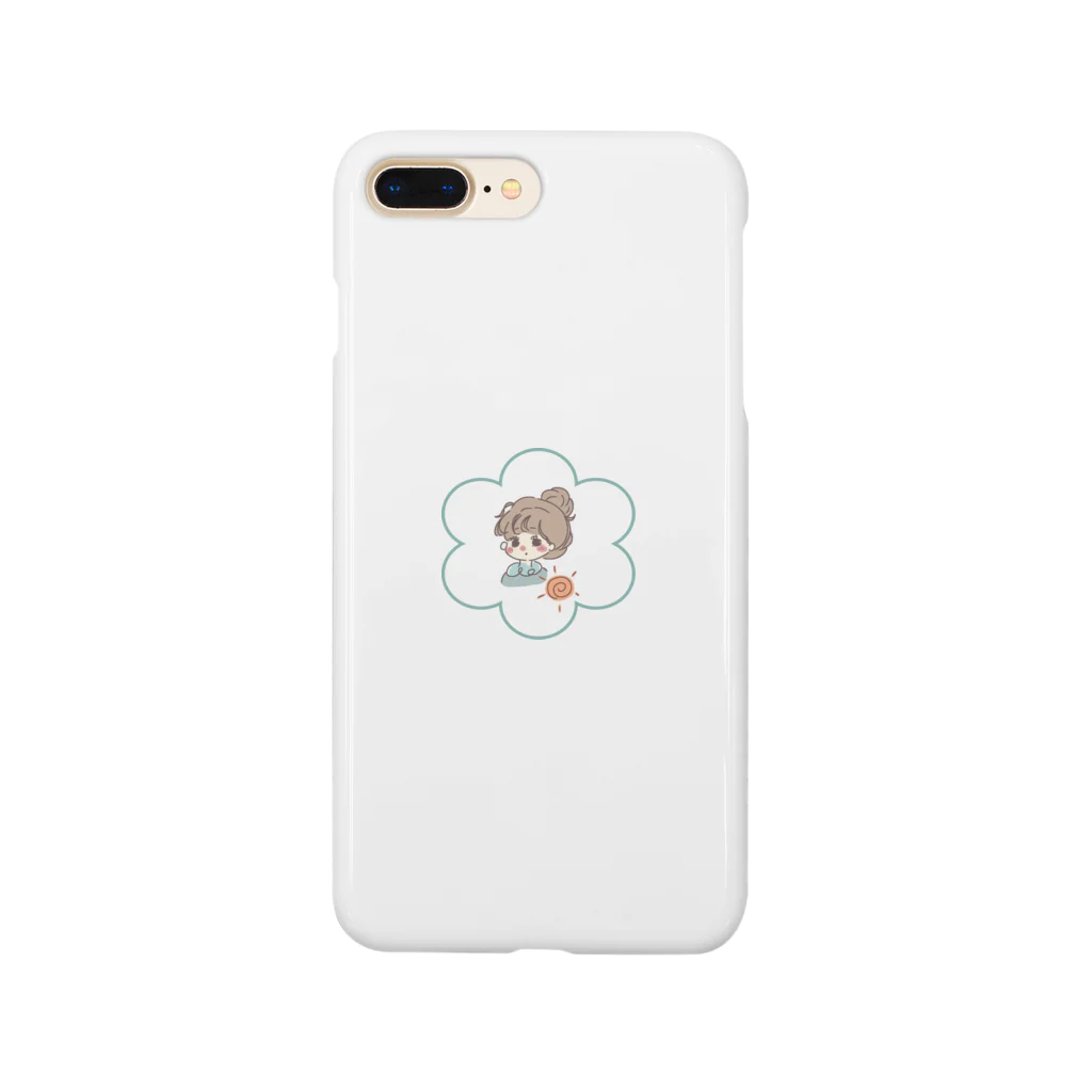 mo_no@shopのGirlグッズ Smartphone Case