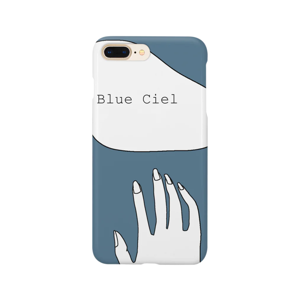 no nameのBlue Smartphone Case