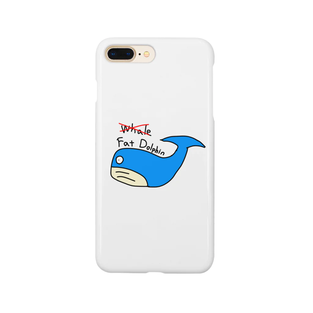 ずっぽんぽ(利益100円均一)のイルカです Smartphone Case