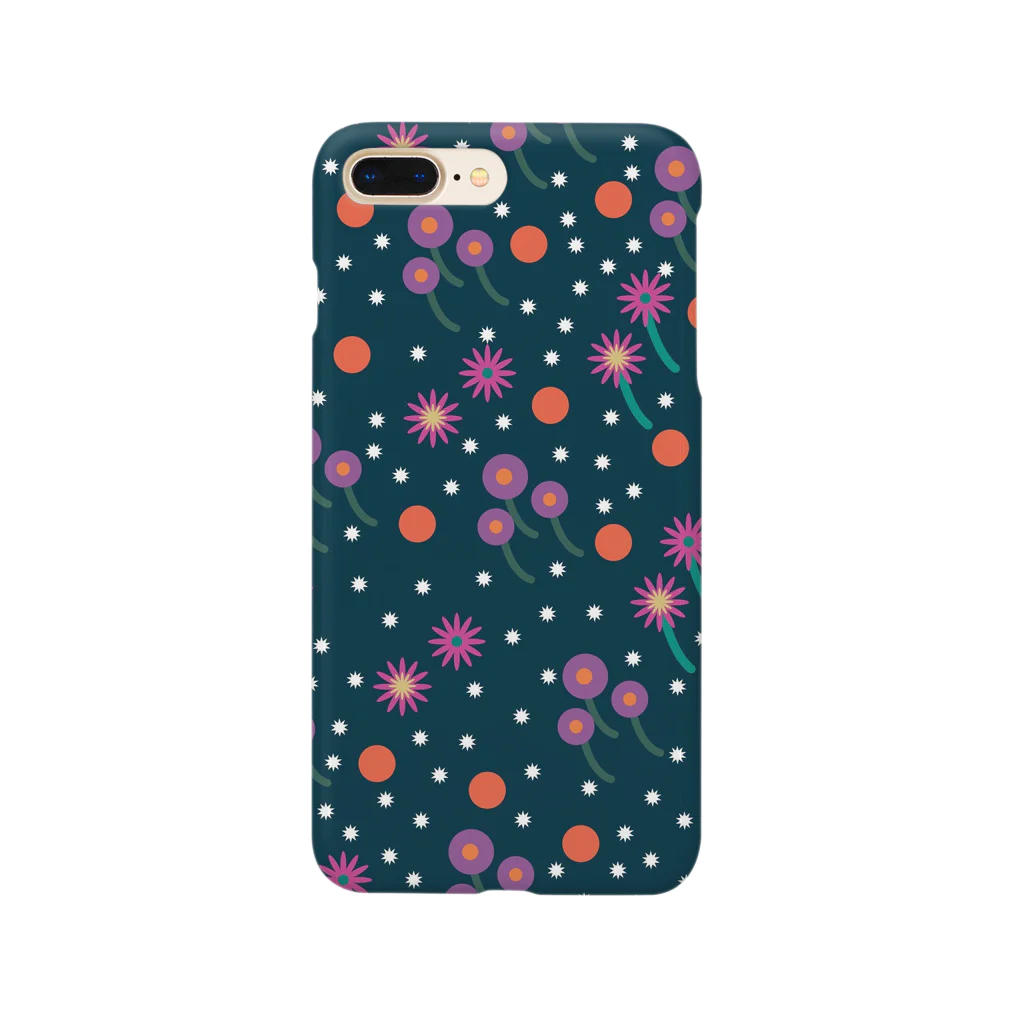 azuki.の花柄 Smartphone Case