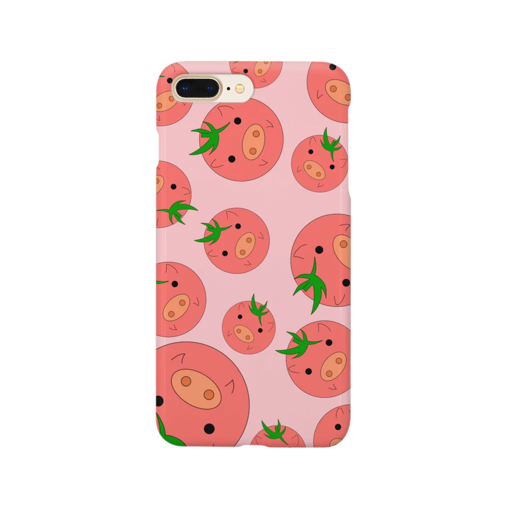 おっ!?とうふ屋さんのNO.38「トマトブタ」 Smartphone Case