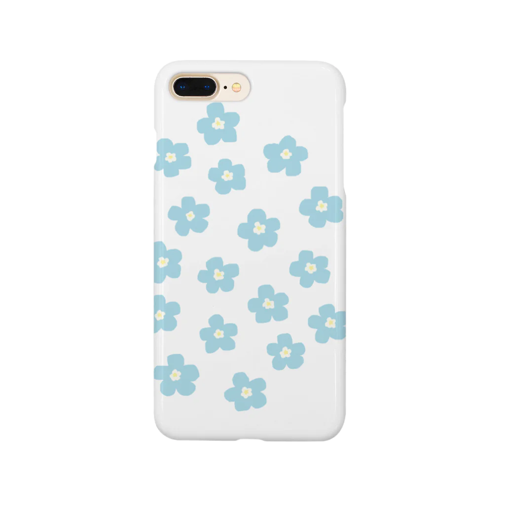 ぼやきてやんのお花のマスク Smartphone Case