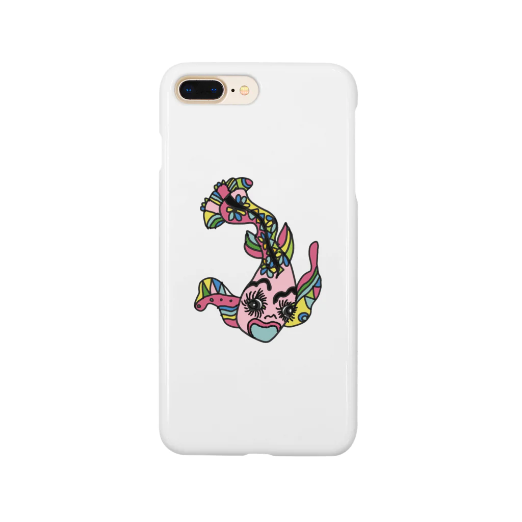 魚好きあつまれ！#かまととちゃん　#かまぼこママの魚肉たんぱく　kun Smartphone Case