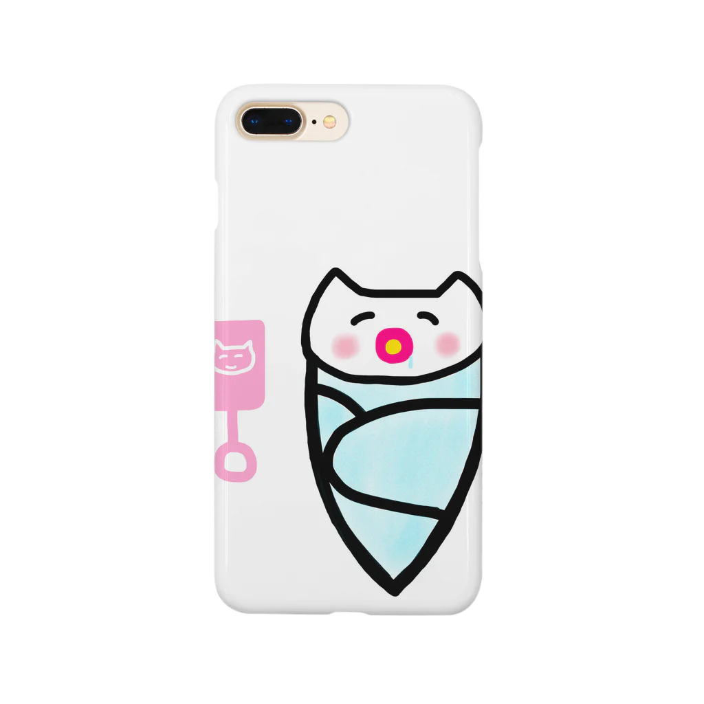 優志の赤さんネコ Smartphone Case