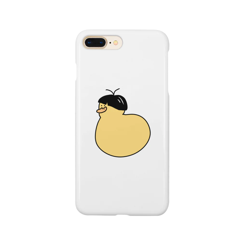 ずっぽんぽ(利益100円均一)のアシンメ鳥ー Smartphone Case