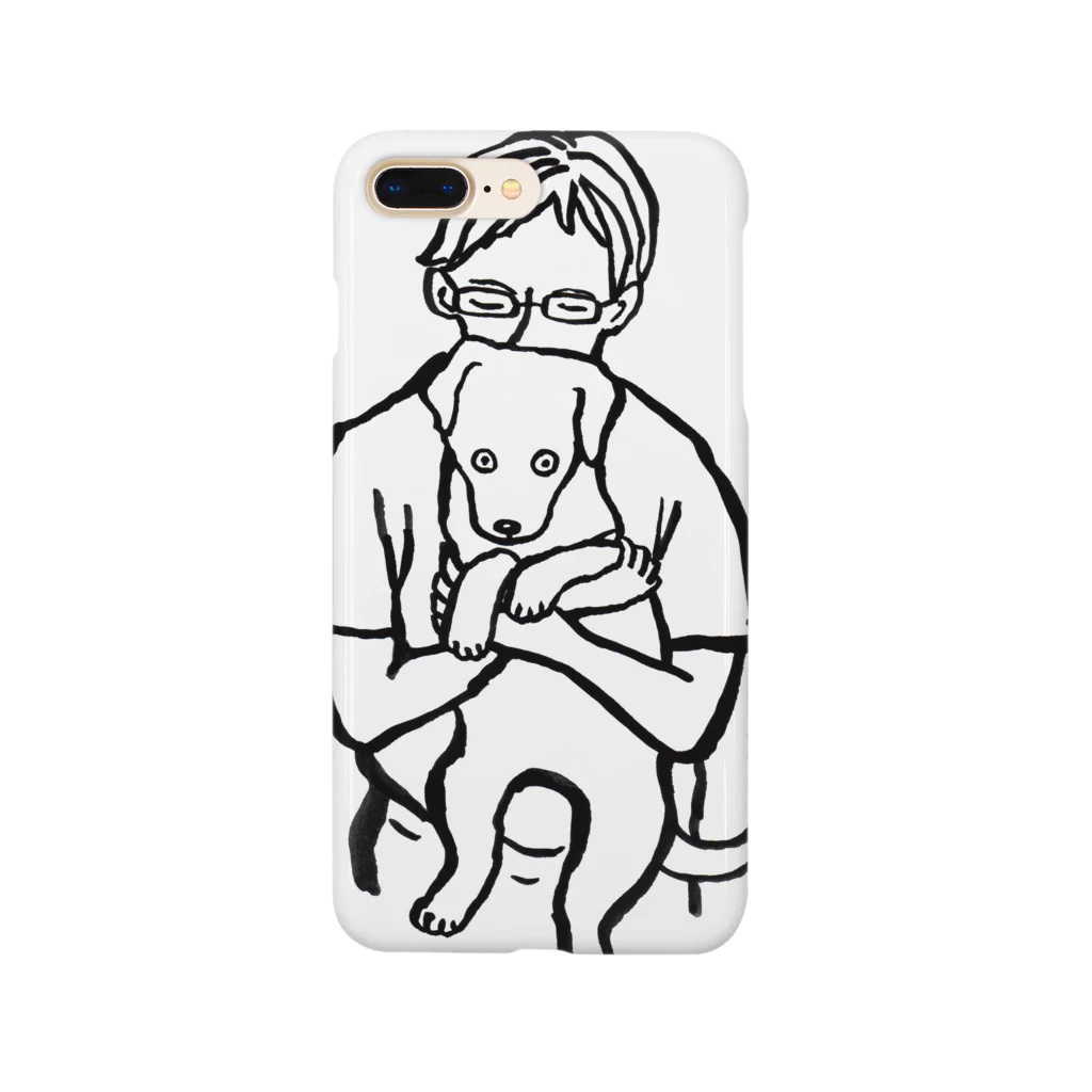 マイマイタケのわんこ吸っとけ男子 Smartphone Case