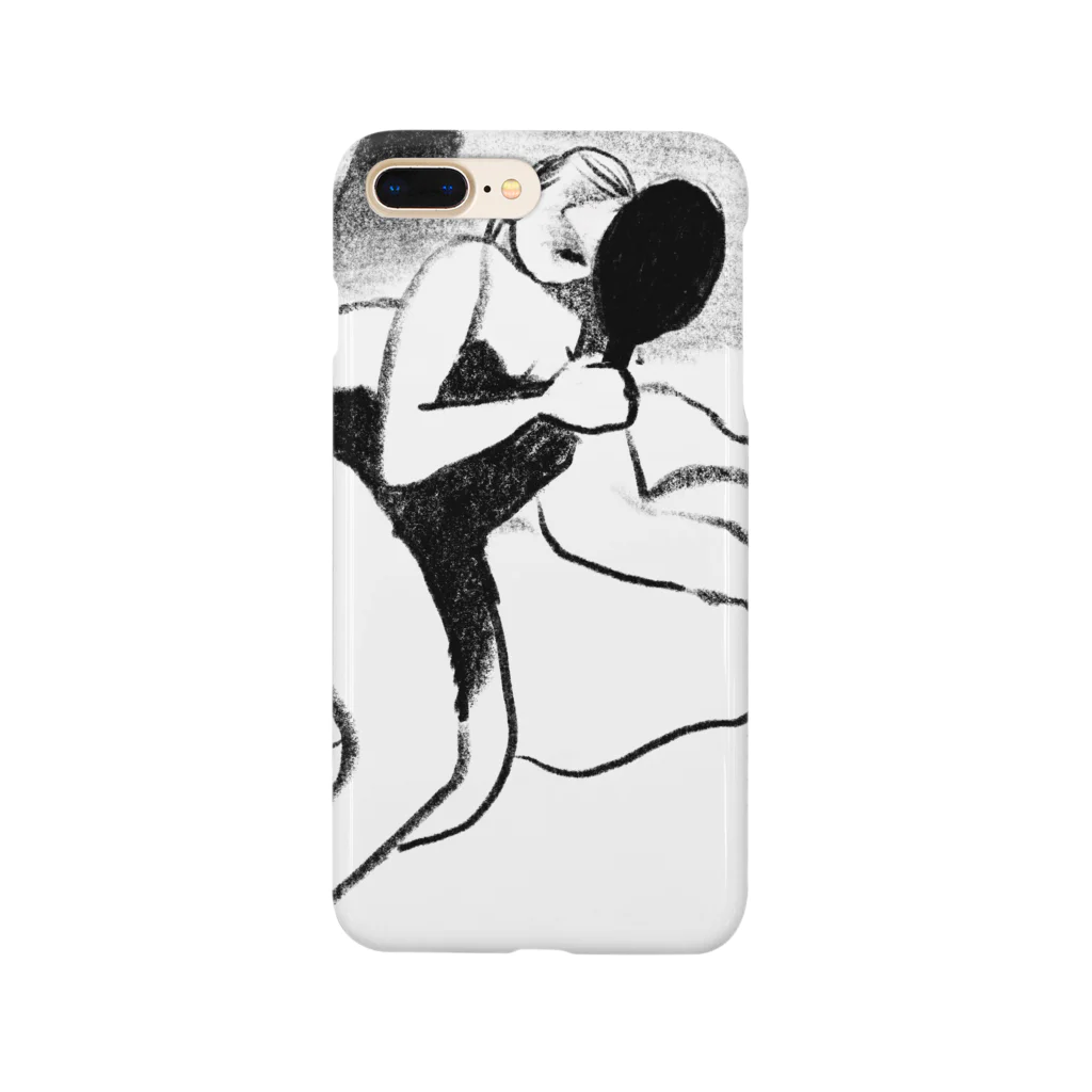 Ying Yang DOGの鏡よ鏡 Smartphone Case