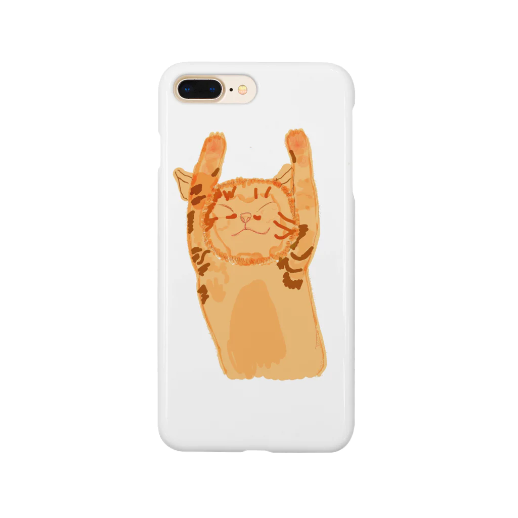 Ya-co studioの眠い猫 Smartphone Case